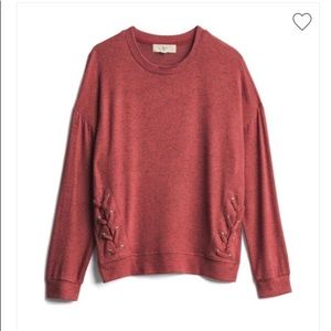 Stitch Fix Pinque Henry Brushed Braid